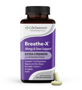 Lifeseasons Breathe-X Extra Strength *NEW* 120 Capsules (USA)