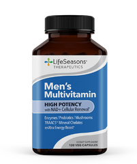 Lifeseasons Men's Multivitamin with NAD+ *NEW* 120 Capsules (USA)