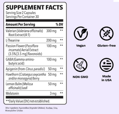 Lifeseasons Rest-ZZZ Extra Strength with Apigenin *NEW* 60 Capsules (USA)