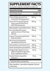 Lifeseasons Masculini-T 90 Capsules (USA)