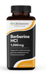 Lifeseasons Berberine HCL 1000 mg 90 Capsules (USA)
