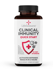 Lifeseasons Clinical Immunity Quick-Start 60 Capsules (USA)