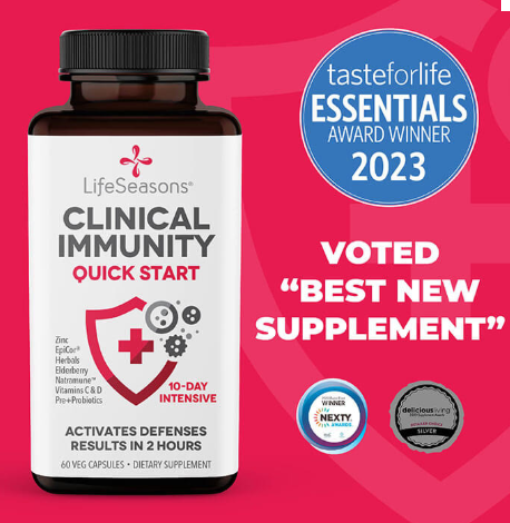 Lifeseasons Clinical Immunity Quick-Start 60 Capsules (USA)